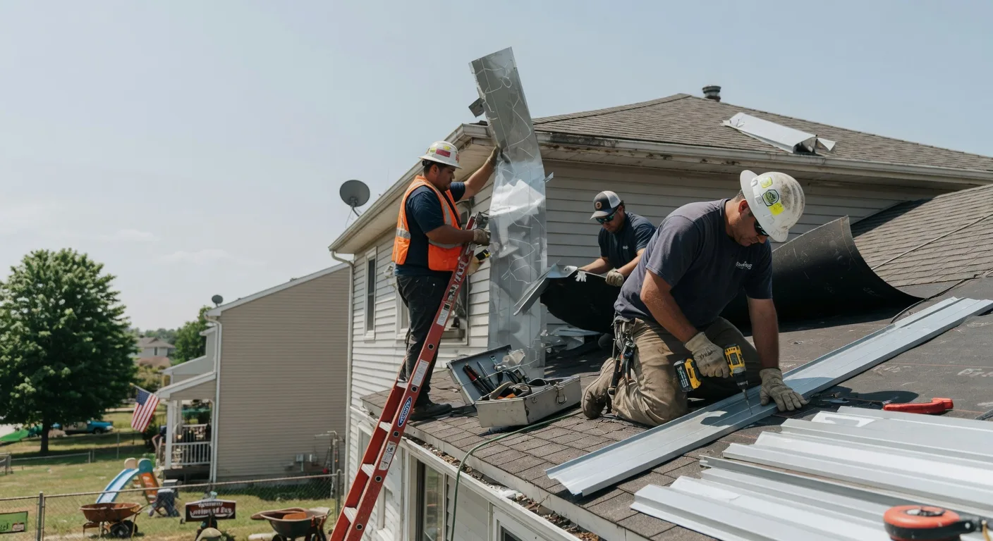 Storm Damage Metal Roof Repair in Cobbs Creek, VA